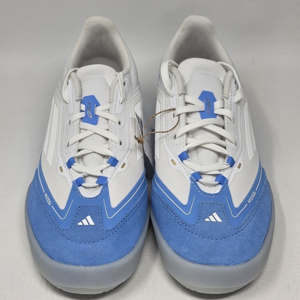 adidas F50 Freestyle 24 Messi Mens Size 7.5 White Blue Indoor Soccer IH8361 New - Picture 7 of 12